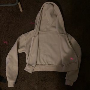 Cropped hoodie